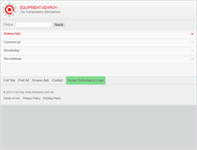 Tablet Screenshot of devel.equipmentsearch.com
